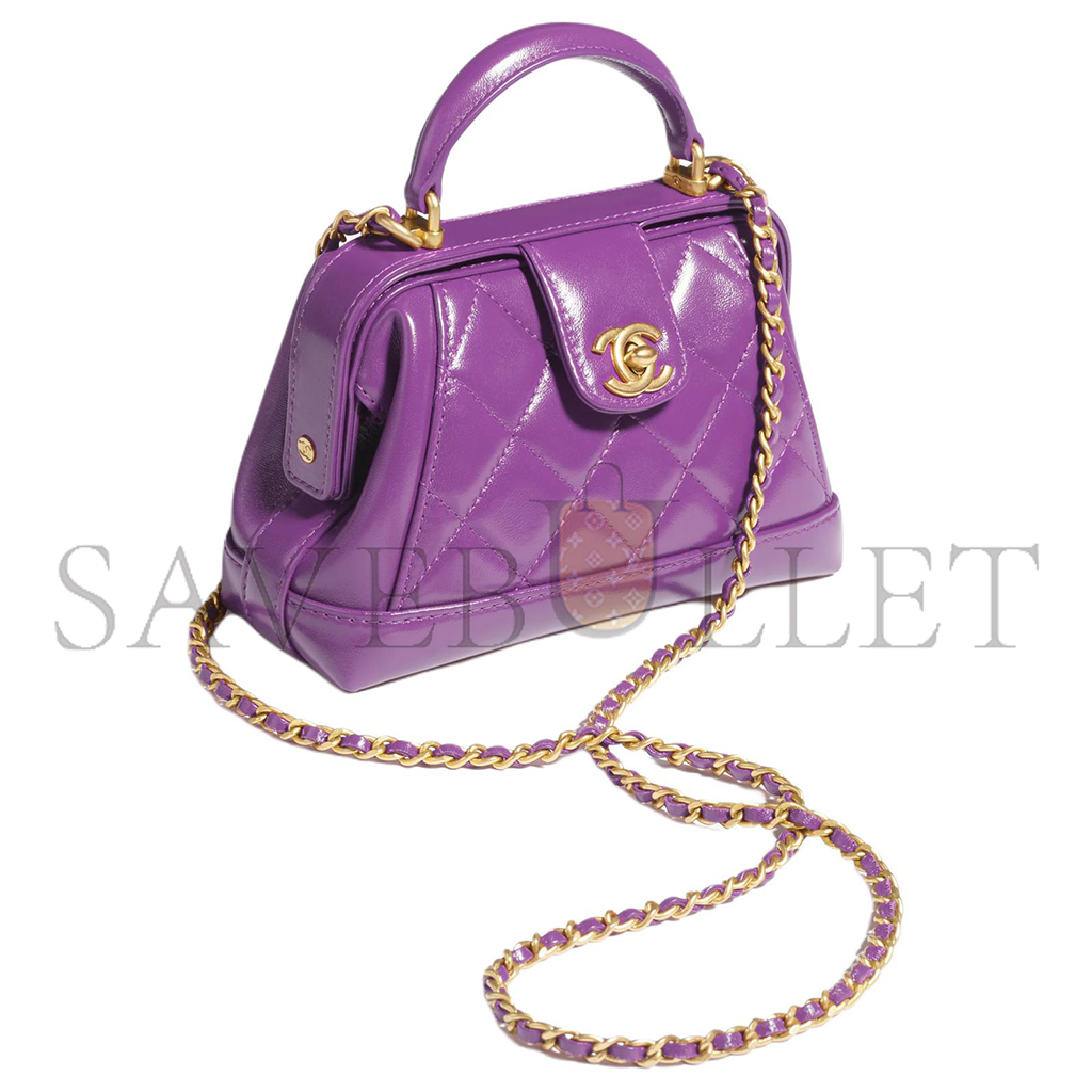 CHANEL MASTER CHANEL MINI BAG WITH TOP HANDLE (18*12*7cm)